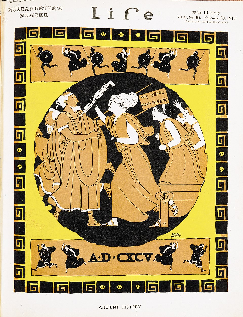 Cover of Life Magazine 1913