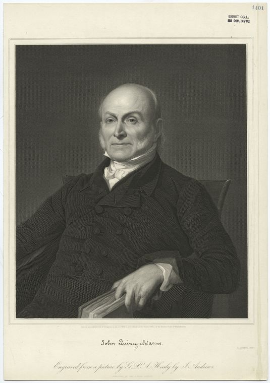Portrait of John Quincy Adams