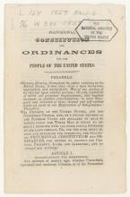 John Brown Constitution Cover Page