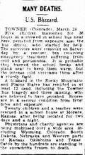 News Article: “Many Deaths” 